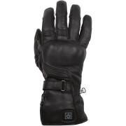 Leather heated motorcycle gloves Helstons Titanium
