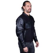 Leather motorcycle jacket Helstons Kansas