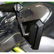 Motorcycle handlebar end mirror Highsider Tetra