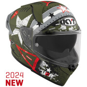 Full face motorcycle helmet Kyt R2R Max Assault