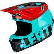 Cross motorcycle helmet kit with goggles Leatt 7.5 23