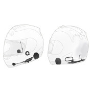 Bluetooth motorcycle intercom for full-face helmets Sena 10U Arai