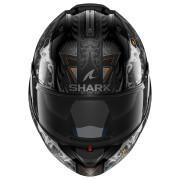 Modular motorcycle helmet Shark Evo Es K-Rozen Black Anthracite Orange