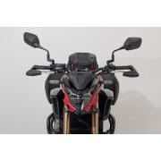 Brake lever protection with motorcycle wind deflector SW-Motech Honda CB650R (18-)