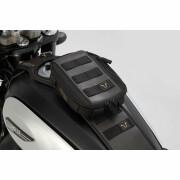 Motorcycle smartphone holder with soft adapter SW-Motech t-lock